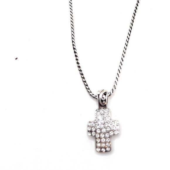 Brighton Reversible Cross Necklace - 7202 - Picture 1 of 3